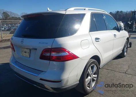 2012 Mercedes-Benz Ml 350 Bluetec 4Matic z USA, uszkodzony, nr VIN 4JGDA2EB3CA056867